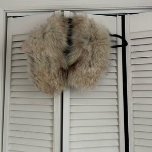 Gorgeous Silver fox real fur stole